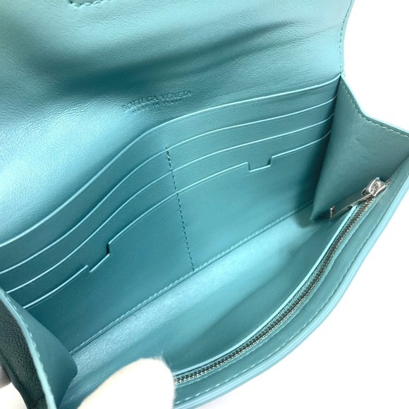 BOTTEGA VENETA Blue Wallet - Picture 9 of 16